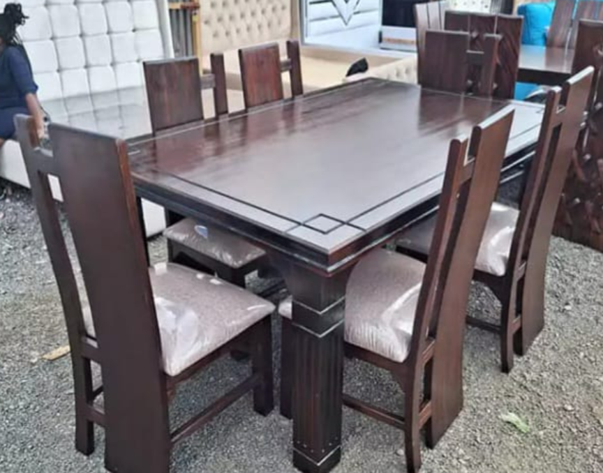 8 seater mahogany